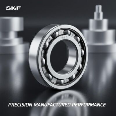 SKF ラジアルボールベアリング クロム鋼 AISI 52100 ZZシール付き 精密製造性能