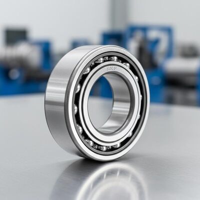 工業機械用金属ケージをプリスブリケートしたSKF精密ボールベアリングとZZシール