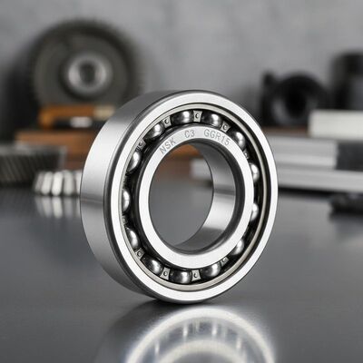 NSK ボールベアリング クロム鋼 GCr15 C3クリアランス付き、ラジアルおよびアキシアル荷重に対応、産業用途向け