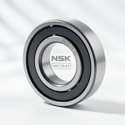 35x72x15mm NSKボールベアリング C3クリアランス、HRC 58-62硬度 工業機械用